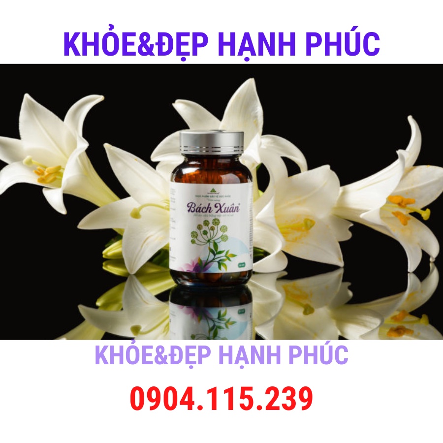 Bách xuân vinalink group làm đẹp và kéo dài tuổi thanh xuân, hỗ trợ cân bằng nội tiết tố ở phụ nữ - 60 viên/hộp