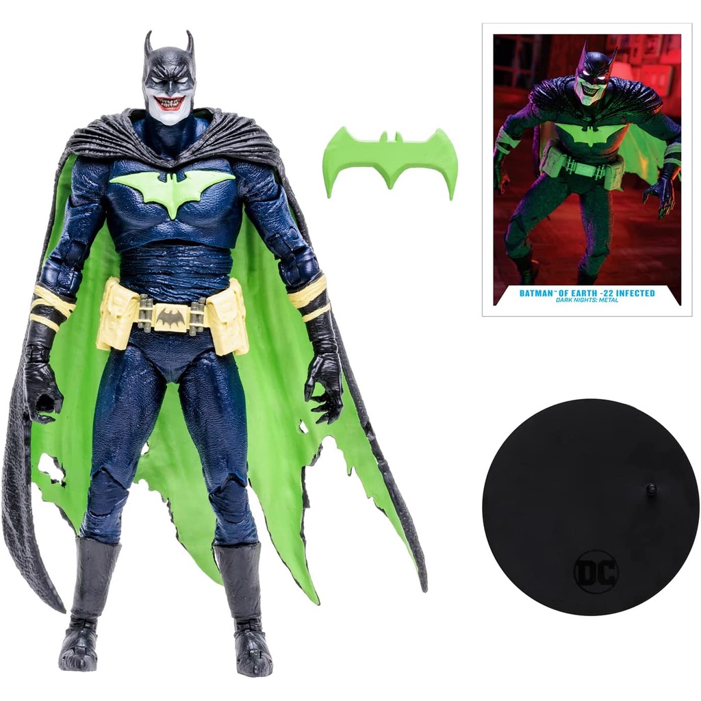 Mô hình McFarlane🦇DC Multiverse 7-inch🦇Dark Nights: Metal - Batman Who Laughs as Batman