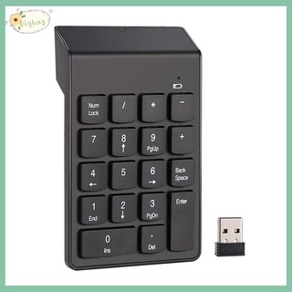 Bàn phím số 18 phím 2.4G không dây cho laptop/máy tính bảng