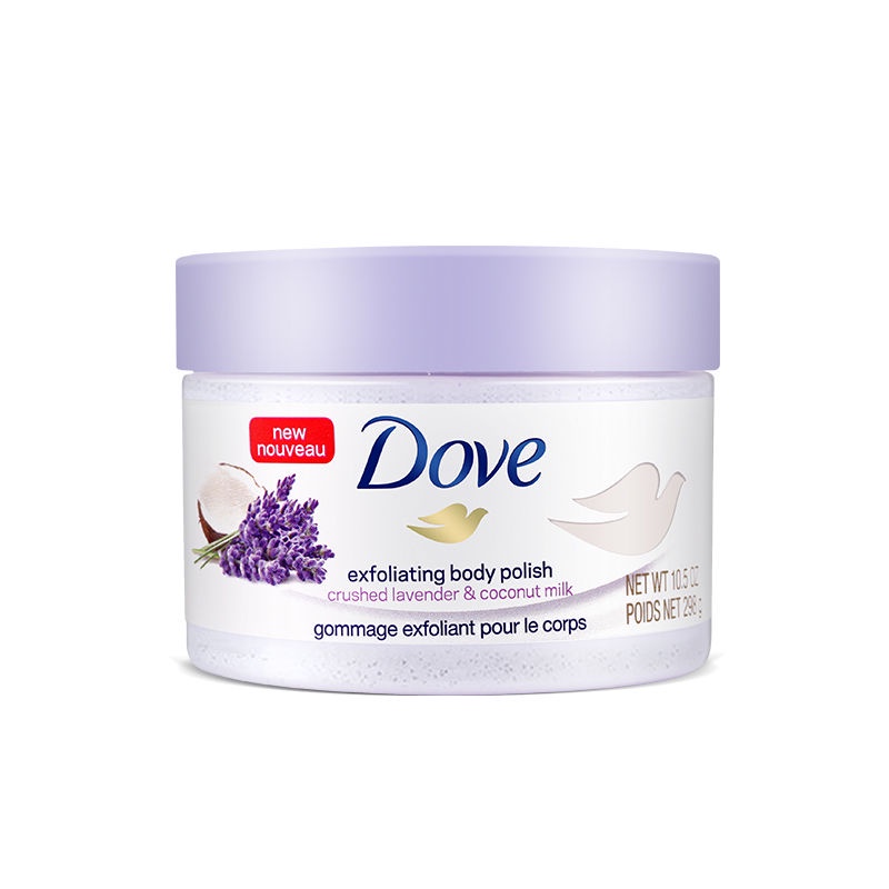 Kem Tẩy Da Chết Toàn Thân, Body DOVE Creme Dusch Peeling 225ml Bản Đức
