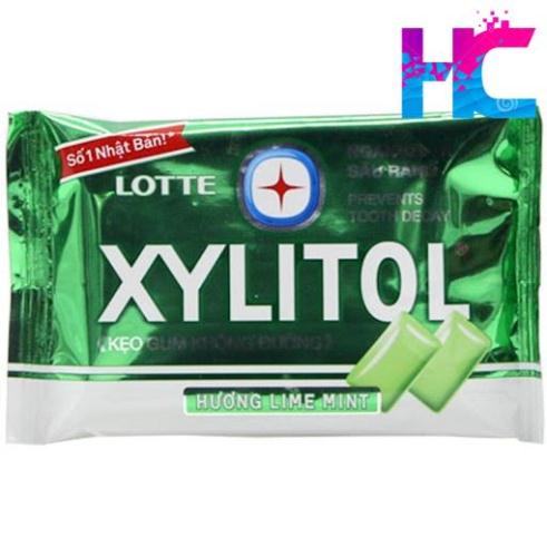 Kẹo cao su lotte xylitol - Đủ vị - Không đường