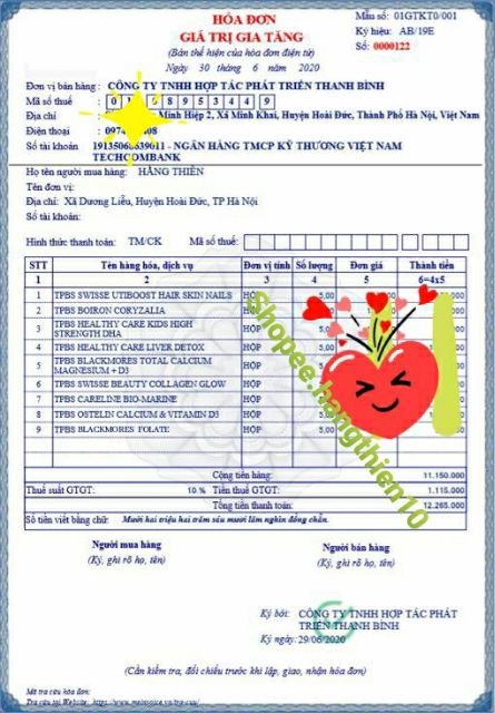 ( Bill 27/4)  DHA cho bé Healthy Care 60 viên  Úc