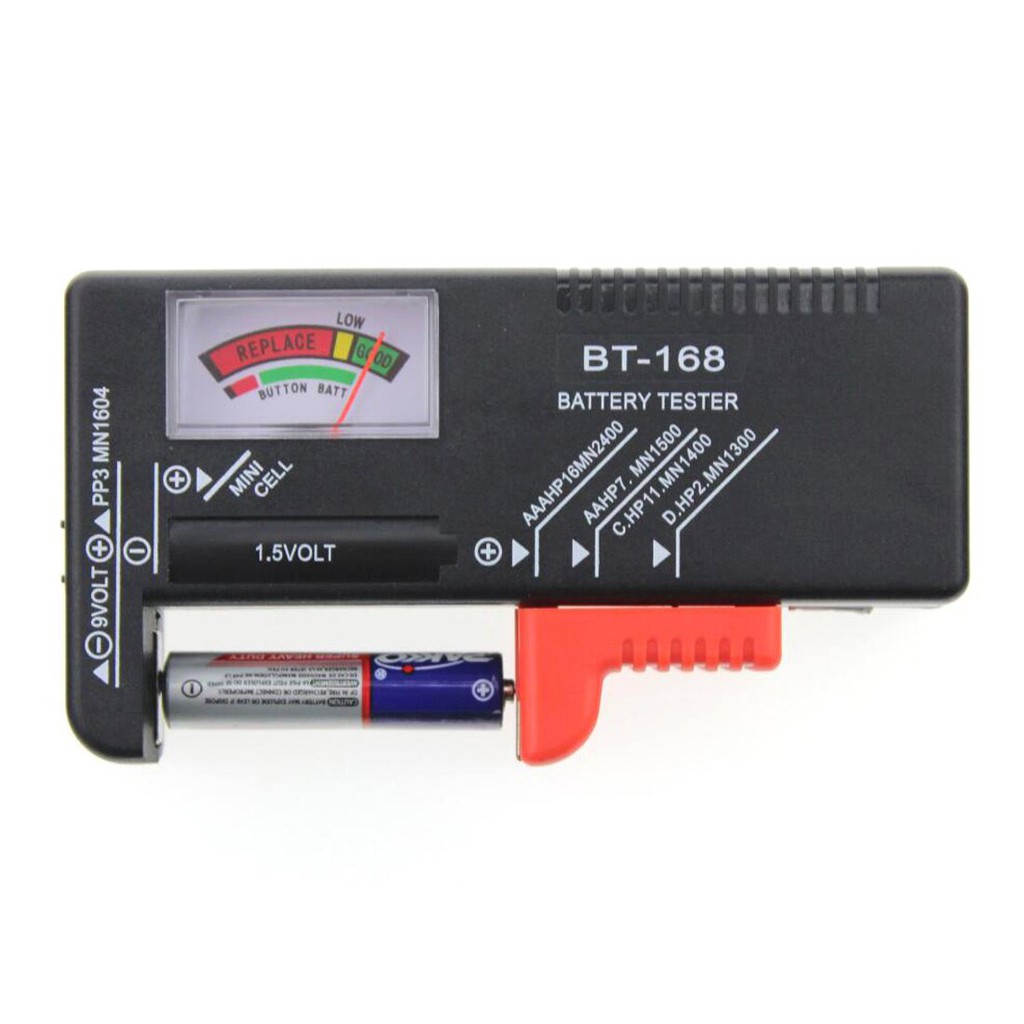 Dụng cụ kiểm tra nguồn pin BT-168 đa năng tiện lợi