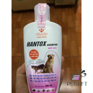 Sữa tắm Hantox Shampoo 200ml dành cho chó mèo