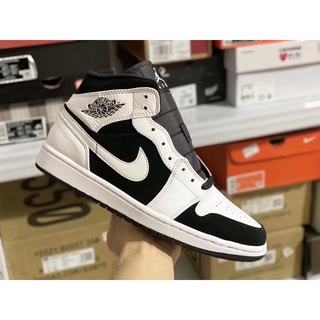 giày AIR JORDAN 1 MID TUXEDO màu black white | Phiên bản cao cấp