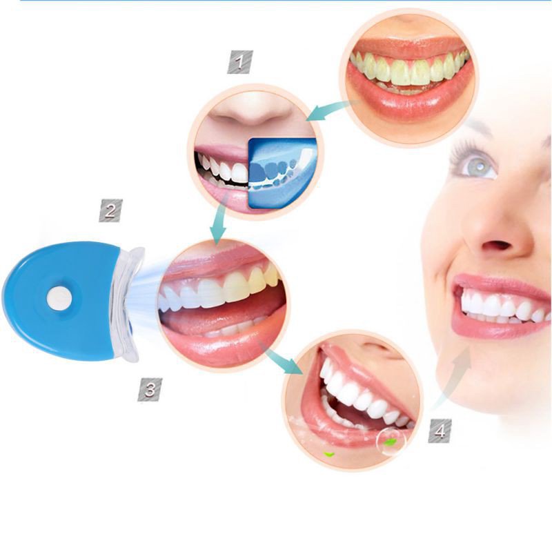 Thiết bị chiếu đèn led làm trắng răng teeth hiệu quả cao