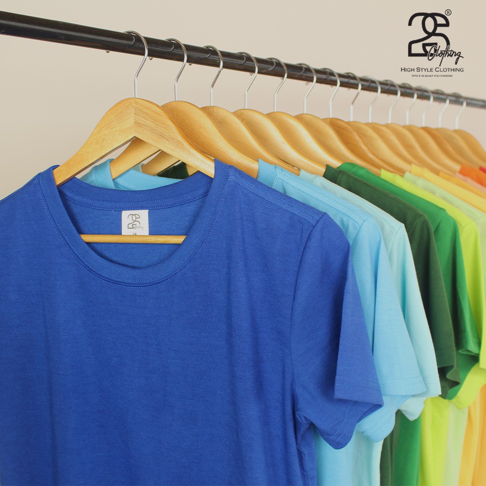Áo thun Unisex Trơn Basic Classic 2SCLOTHING Nam Nữ oversize