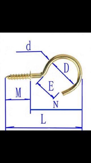 Móc dấu hỏi Cup Hook