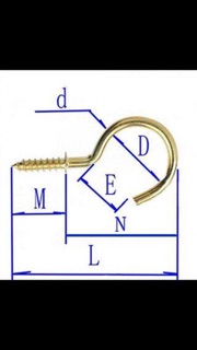 Móc dấu hỏi Cup Hook