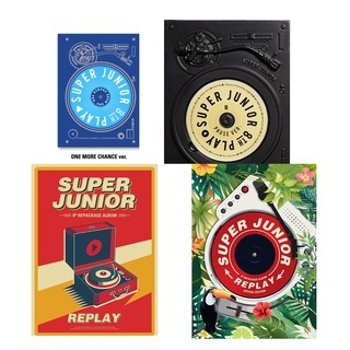 Album nhóm nhạc super junior - 8st - play - one more chance | pause ver, repackage replay - bình thường | phiên bản đặc