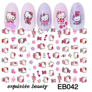 Sticker dán móng hoạt hình ngộ nghĩnh