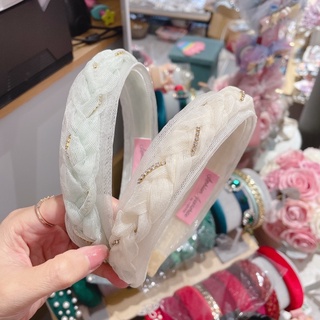 Băng đô cài tóc pastel ( Chỉ còn Xanh Mint)