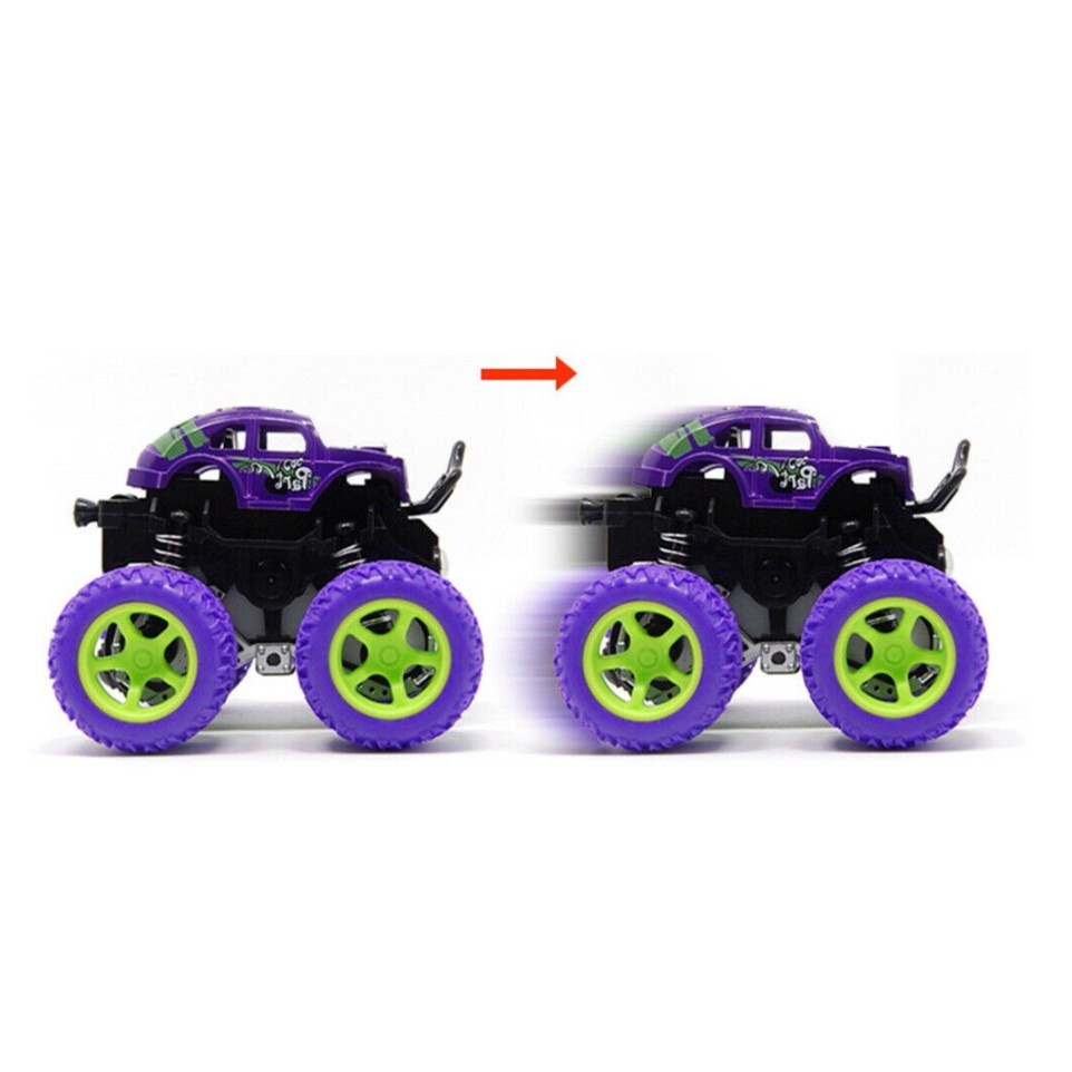 HOT WHEELS Mô Hình Đồ Chơi Xe Tải Quái Vật 4 Kiểu Dáng Làm Quà Tặng Sinh Nhật Cho Bé Trai