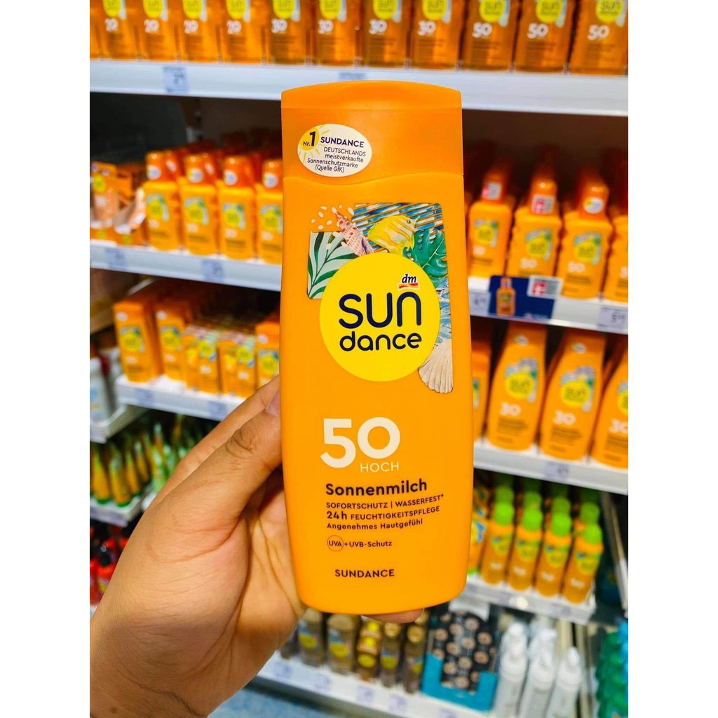 Kem chống nắng Sundance SPF50 của Đức