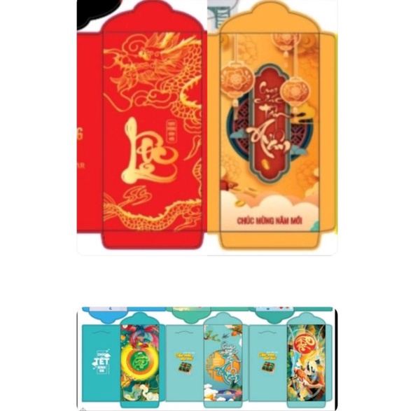 Bao lì xì 2024 giá rẻ, mẫu thương hiệu