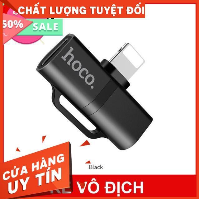 Đầu chia 2 cổng lightning HOCO LS20