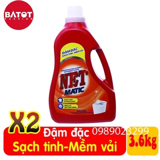 Nước giặt net matic đậm đặc 3,6kg