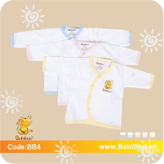 Áo dài tay viền màu BABIBOO