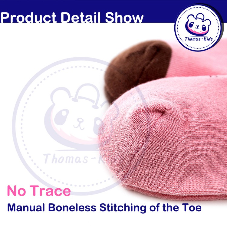 Set 5 Đôi Vớ Cotton Thấm Hút Mồ Hôi Thoáng Khí Thời Trang Cho Bé