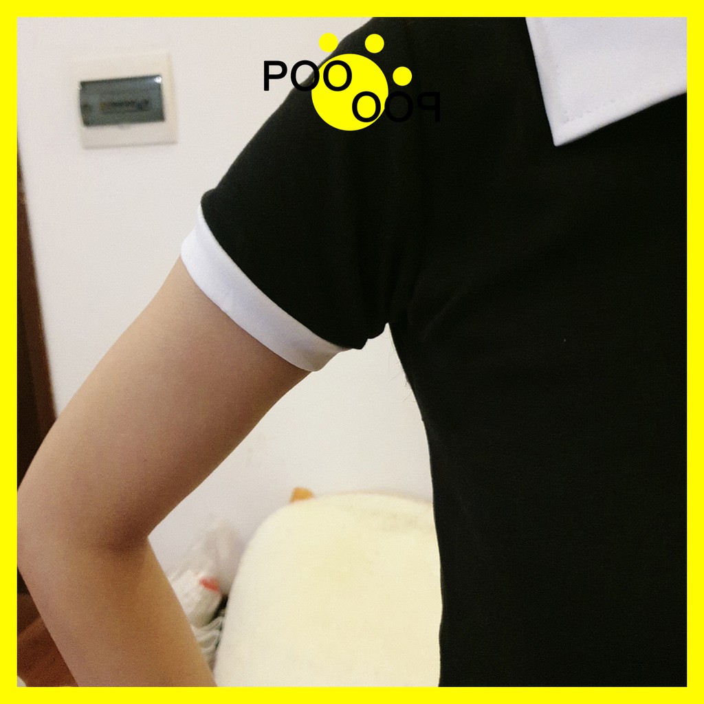 Áo Croptop Nữ Tay Ngắn Có Cổ Chữ V, Áo Croptop  Polo Hàn Quốc Form Rộng Ngắn Tay Cổ Bẻ, Áo Croptop Kiểu PooPoo Store | BigBuy360 - bigbuy360.vn
