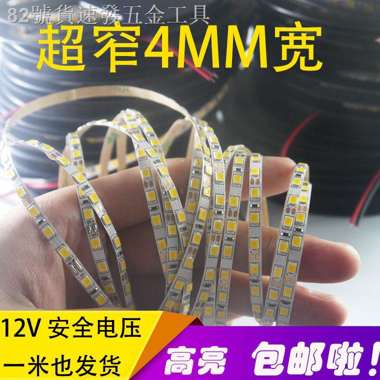 Dây đèn LED mềm 12V 5mm 2835 độ sáng cao cực hẹp dành cho khối lắp ráp/ bàn mô hình/ quảng cáo