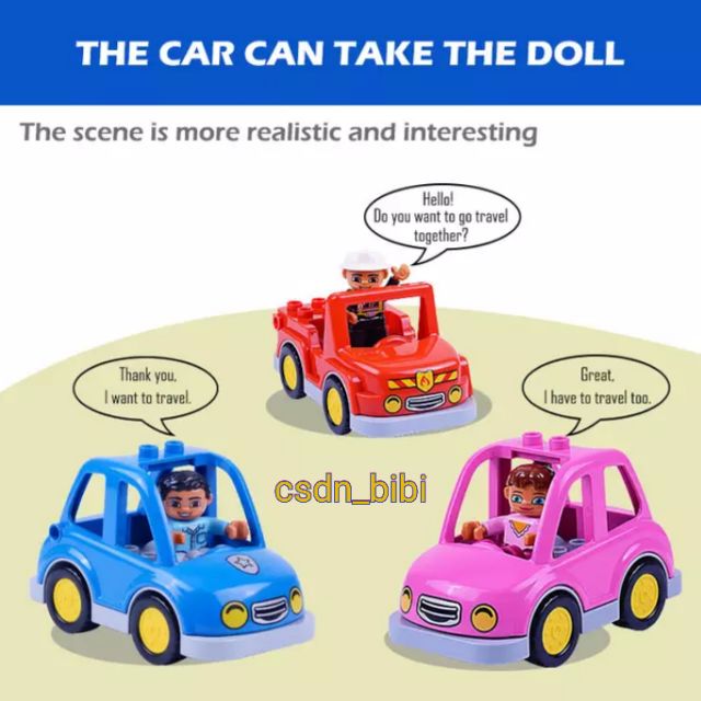 Gorock - Lego các phương tiện giao thông tương thích lego duplo