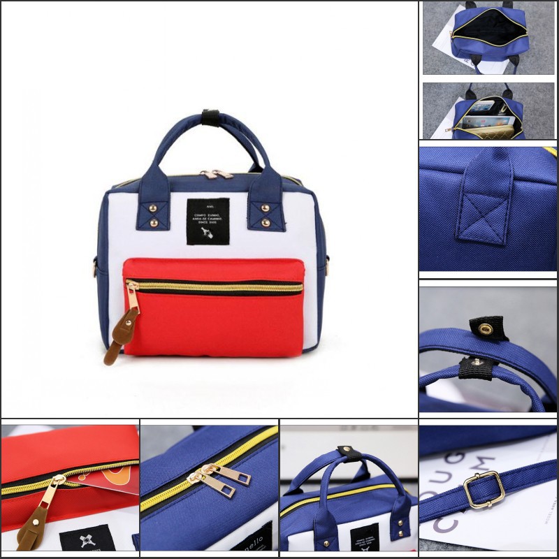 Túi Đựng Mỹ Phẩm/Dụng Cụ Trang Điểm Đeo Vai Vải Oxford Cho Nữ