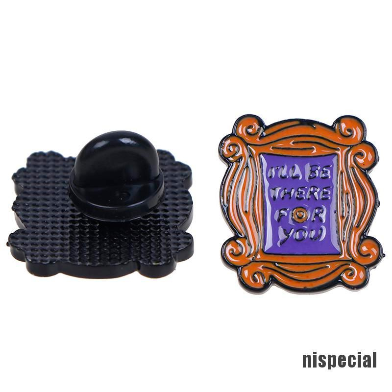 Ghim Cài Áo Tráng Men Họa Tiết TV Trang Trí Quần Áo