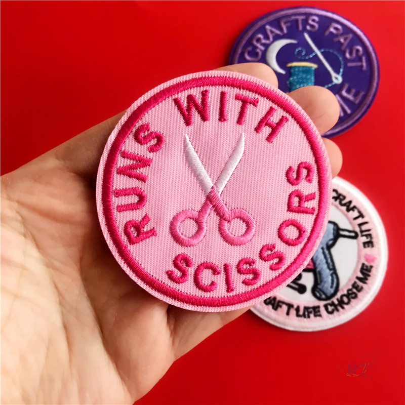 1 Miếng Dán Ủi Quần Áo Hình Đồng Hồ