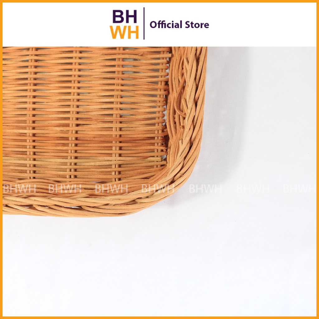 Khay mây hình chữ nhật - BHWH