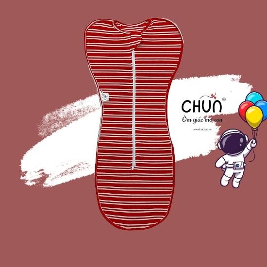Nhộng chũn Cocoon, Túi ngủ giúp bé ngủ ngon giảm giật mình, quấy khóc co giãn 4 chiều