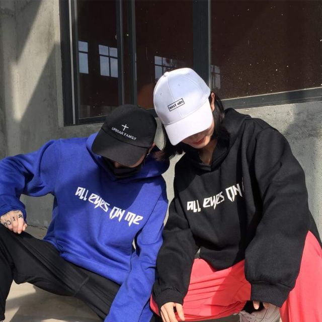 ALL EYES ON MEERE HOODIE - XANH COBAN CỰC ĐẸP