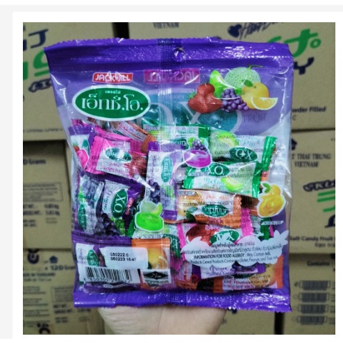 Kẹo xo chanh Thái Lan 110g  date mới hàng mới về
