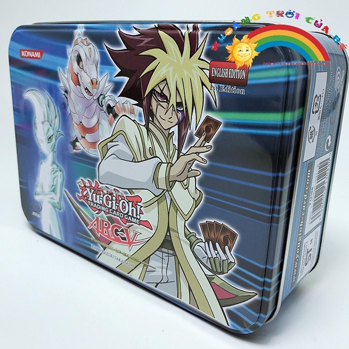 Đồ Chơi Thẻ bài hộp sắt Yugioh đại chiến 2018 DB50 [SHIP TOÀN QUỐC]