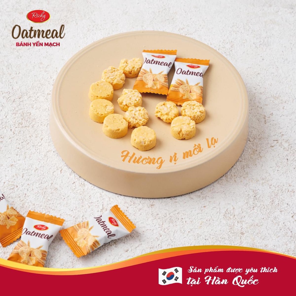 Bánh Yến mạch Richy túi 220g 250g Mini Bite