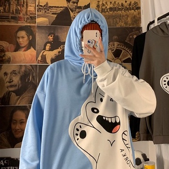 Áo Khoác Hoodie Dáng Rộng Thiết Kế Mới Thời Trang Mùa Xuân Thu Theo Phong Cách Hồng Kông Dành Cho Cặp Đôi 2021