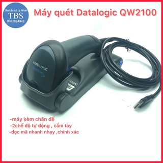 Máy quét mã vạch Datalogic QW2100 có kèm chân đế đọc mã nhanh ,chính xác