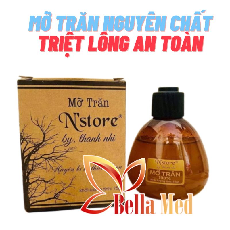 MỠ TRĂN NGUYÊN CHẤT 100% TRIỆT LÔNG VĨNH VIỄN AN TOÀN HIỆU QUẢ CHO SPA VÀ CÁ NHÂN