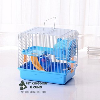 Linh123 linh123 Lồng hamster lâu đài cổ hai tầng