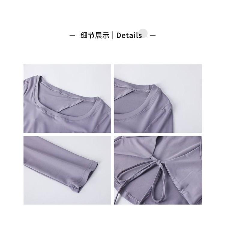 BEAUTYTREND Áo Thun Thể Thao Dài Tay Thoáng Khí Chất Lượng