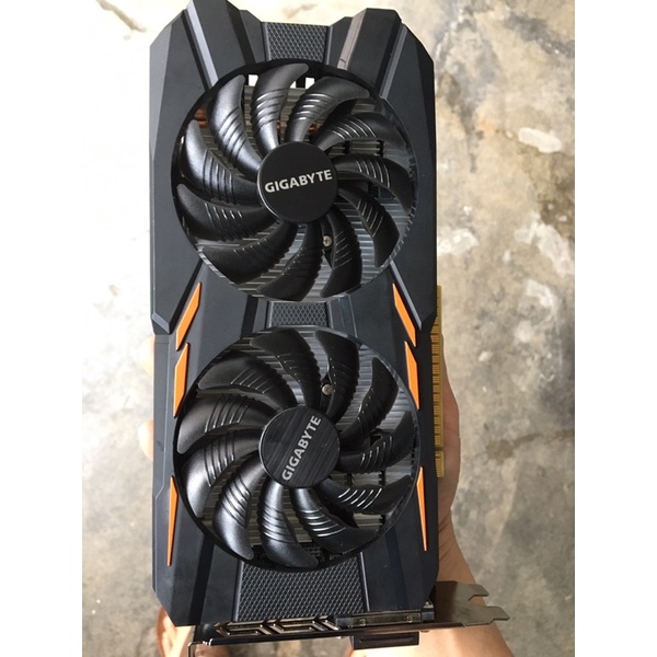 VGA GIGABYTE GTX 1050Ti WindForce X2 OC like new