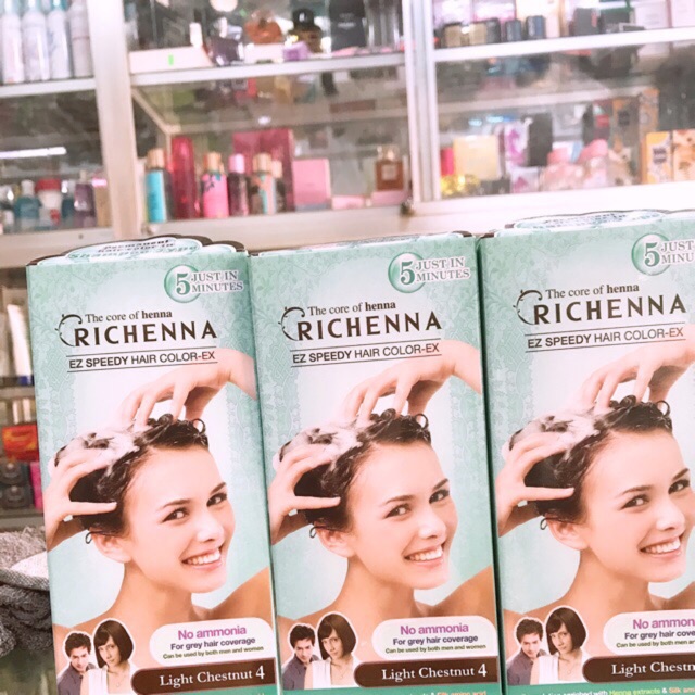 Thuốc nhuộm phủ bạc RICHENNA )(Nâu hạt dẻ)