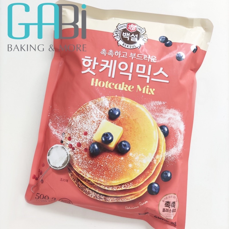 Bột trộn sẵn làm bánh Hotcake (Pancake) Beksul 500g