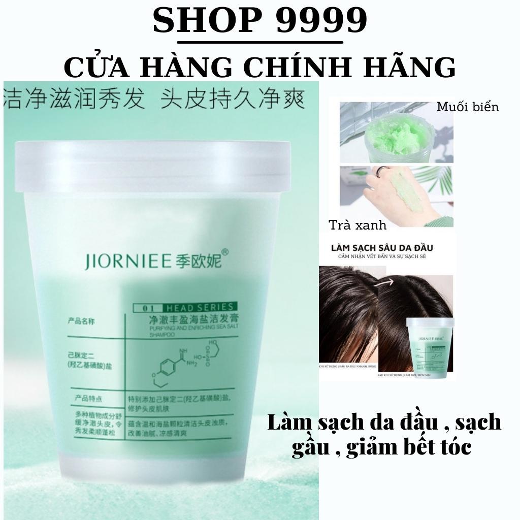 Jiorniee Tẩy Tế Bào Chết Da Đầu Muối Biển Nội Địa Trung Làm Sạch Gàu Dầu Gội Tóc Bết Ngứa Đầu Chăm Sóc Tóc SHOP 9999