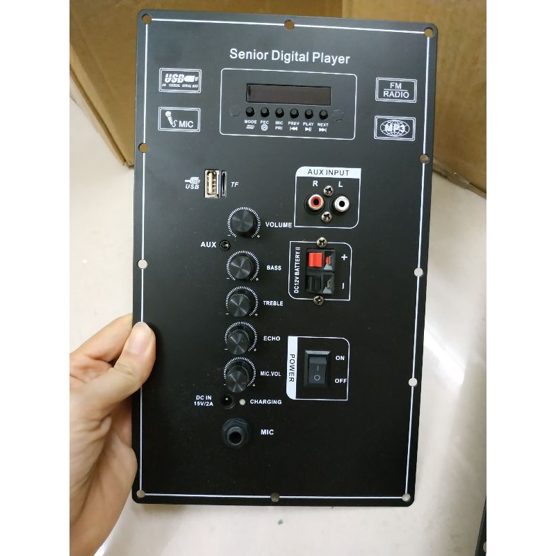 Mạch loa  kéo khuếch đại âm thanh loa kéo100w