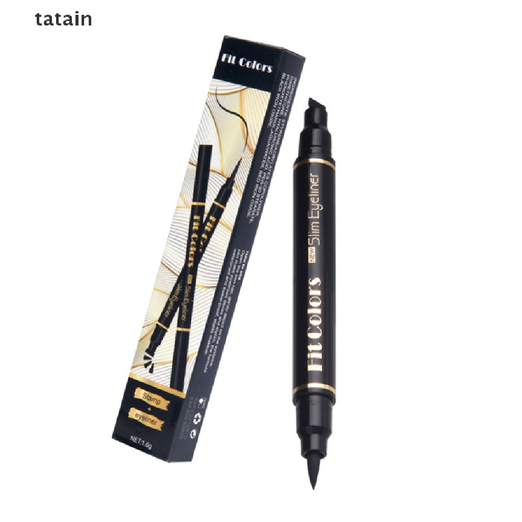 [Hàng mới về] Bút kẻ mắt lâu trôi hai đầu màu đen CVX