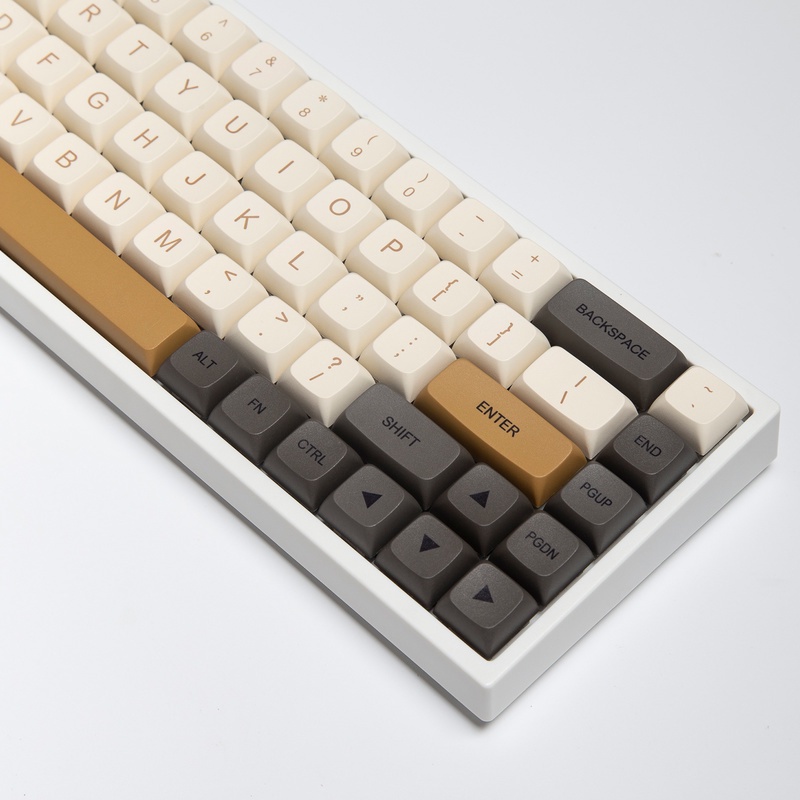 Shimmer Keycap XDA Profile Retro Keycap PBT Dye Bàn phím cơ học Keycap 125 Phím