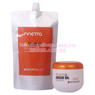 Kem hấp tóc - Finetta Argan Oil Treatment - Kem hấp dầu Argan Oil - LT