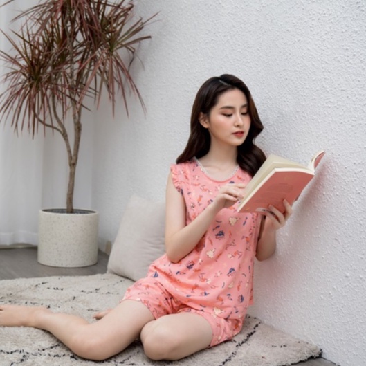 Bộ sát nách quần đùi lanh Wonner 22013