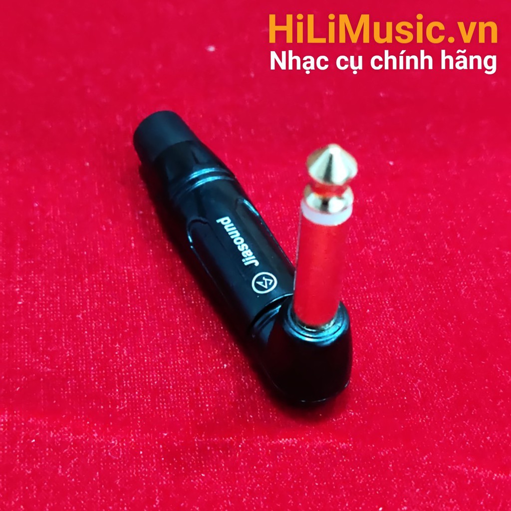 [Cửa Hàng Uy Tín] Giắc 6,5mm Jiasound Mạ Vàng, Đầu Cong